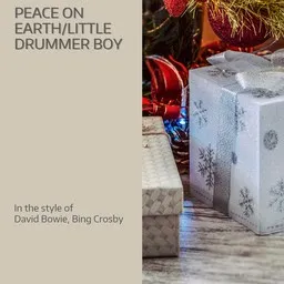 Cover art for Peace On Earth/Little Drummer Boy - Bing Crosby,David Bowie karaoke version