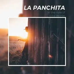 Cover art for La Panchita - Lola Beltrán karaoke version