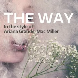 Cover art for The Way - Ariana Grande,Mac Miller karaoke version