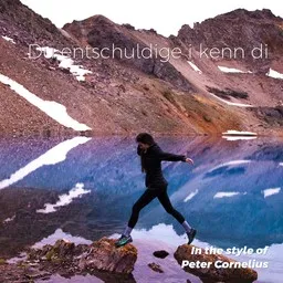 Cover art for Du entschuldige i kenn di - Peter Cornelius karaoke version