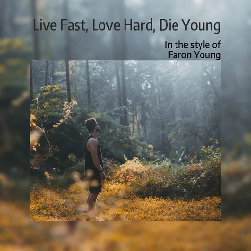 Live Fast, Love Hard, Die Young - Karaoke