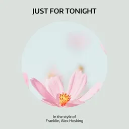 Cover art for Just For Tonight - Alex Hosking,Franklin karaoke version