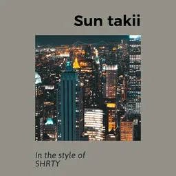 Titelbild für Sun takii - SHRTY Karaoke-Version