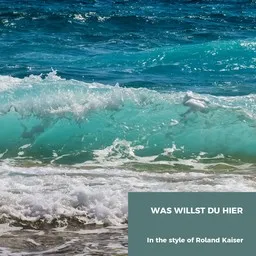 Cover art for Was willst Du hier - Roland Kaiser karaoke version