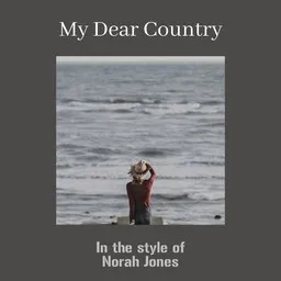 Omslagsbild för My Dear Country - Norah Jones karaokeversion