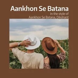 Cover art for Aankhon Se Batana - Aankhon Se Batana,Dikshant karaoke version