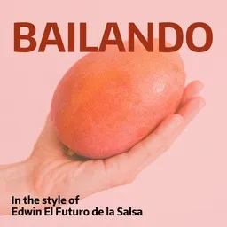 Cover art for Bailando - Edwin El Futuro de la Salsa karaoke version