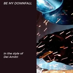 Cover art for Be My Downfall - Del Amitri karaoke version