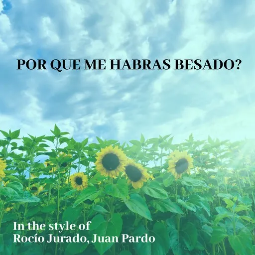 Karaoke Por Que Me Habras Besado? esittäjältä Juan Pardo, Rocío Jurado — laula mukana sanoituksilla Singassa