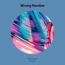 Titelbild für Wrong Number - The Cure Karaoke-Version