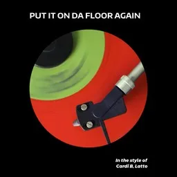 Titelbild für Put It On Da Floor Again - Cardi B,Latto Karaoke-Version