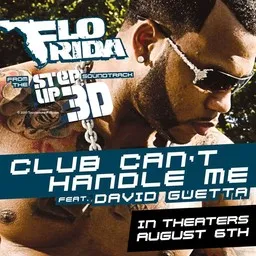 Karaokekappaleen Club Can't Handle Me - David Guetta,Flo Rida kansikuva