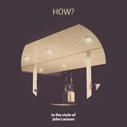 Cover art for How? - John Lennon karaoke version