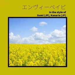 Cover art for エンヴィーベイビ - Gumi (日向めぐみ),Kanaria (カナリア) karaoke version