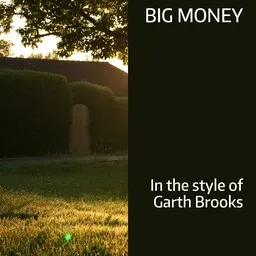 Karaokekappaleen Big Money - Garth Brooks kansikuva