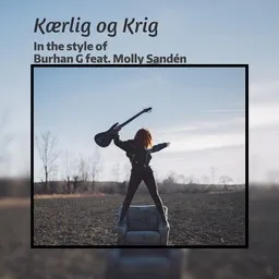 Cover art for Kærlig og Krig - Burhan G,Molly Sandén karaoke version