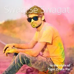 Karaokekappaleen Swag Se Swagat - Tiger Zinda Hai kansikuva