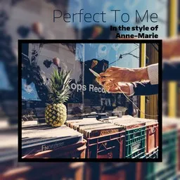 Cover art for Perfect To Me - Anne-Marie karaoke version