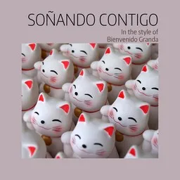 Cover art for Soñando Contigo - Bienvenido Granda karaoke version