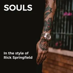 Cover art for Souls - Rick Springfield karaoke version