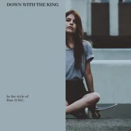 Cover art for Down with the King - Run-D.M.C. karaoke version