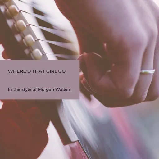 Karaoke Where'd That Girl Go by Morgan Wallen — sing along with lyrics on Singa