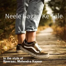 Omslagsbild för Neele Gagan Ke Tale - Hamraaz,Mahendra Kapoor karaokeversion
