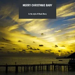 Karaokekappaleen Merry Christmas Baby - Chuck Berry kansikuva