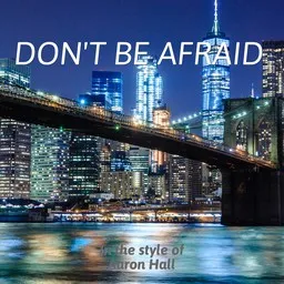 Karaokekappaleen Don't Be Afraid - Aaron Hall kansikuva