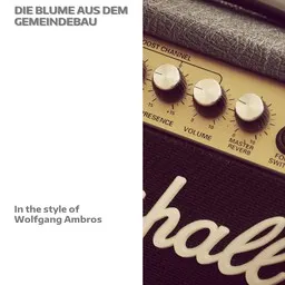 Titelbild für Die Blume Aus dem Gemeindebau - Wolfgang Ambros Karaoke-Version