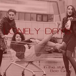 Cover art for Lonely Days - Bee Gees karaoke version