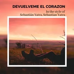 Karaokekappaleen Devuelveme El Corazon - Sebastian Yatra,Sebastián Yatra kansikuva