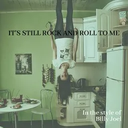 Cover art for It's Still Rock and Roll to Me - Billy Joel karaoke version