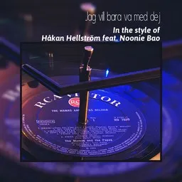 Cover art for Jag vill bara va med dej - Håkan Hellström,Noonie Bao karaoke version