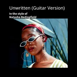 Cover art for Unwritten (Guitar Version) - Natasha Bedingfield karaoke version
