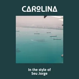 Omslagsbild för Carolina - Seu Jorge karaokeversion