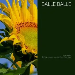 Karaokekappaleen Balle Balle - Bin Roye (movie),Harshdeep Kaur,Shiraz Uppal kansikuva
