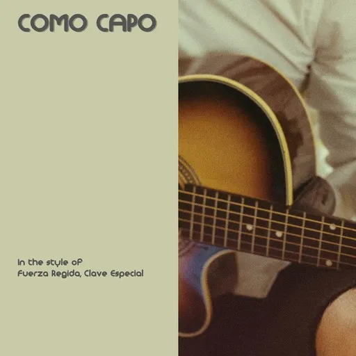 Karaoke Como Capo von Clave Especial, Fuerza Regida — mit Songtext mitsingen auf Singa