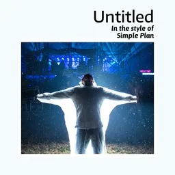 Cover art for Untitled - Simple Plan karaoke version