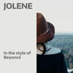 Cover art for Jolene - Beyoncé karaoke version