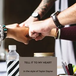 Cover art for Tell It To My Heart - Taylor Dayne karaoke version