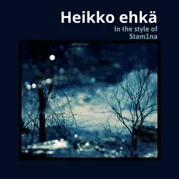 Cover art for Heikko ehkä - Stam1na karaoke version