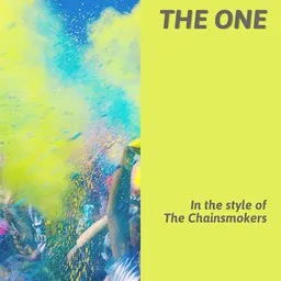 Karaokekappaleen The One - The Chainsmokers kansikuva