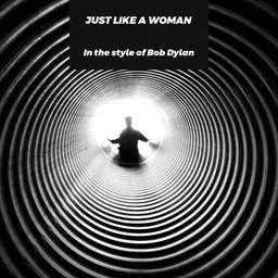 Cover art for Just Like a Woman - Bob Dylan karaoke version