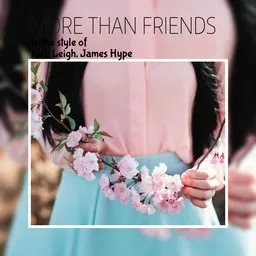 Cover art for More Than Friends - James Hype,Kelli‐Leigh karaoke version