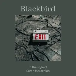 Omslagsbild för Blackbird - Sarah McLachlan karaokeversion