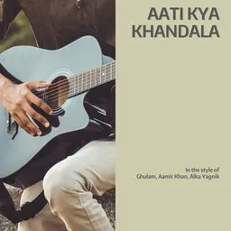 Cover art for Aati Kya Khandala - Aamir Khan,Alka Yagnik,Ghulam karaoke version