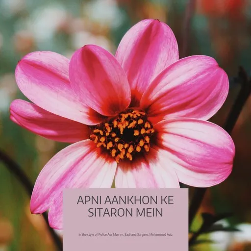 Karaoke Apni Aankhon Ke Sitaron Mein av Mohammed Aziz, Police Aur Mujrim, Sadhana Sargam — sjung med på texten på Singa