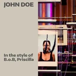 Cover art for John Doe - B.o.B,Priscilla karaoke version