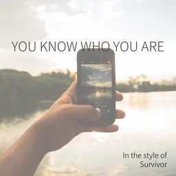 Cover art for You Know Who You Are - Survivor karaoke version